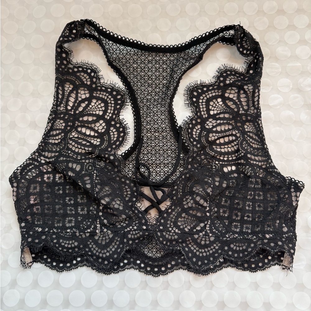 Victoria's Secret Black Lace Bralette